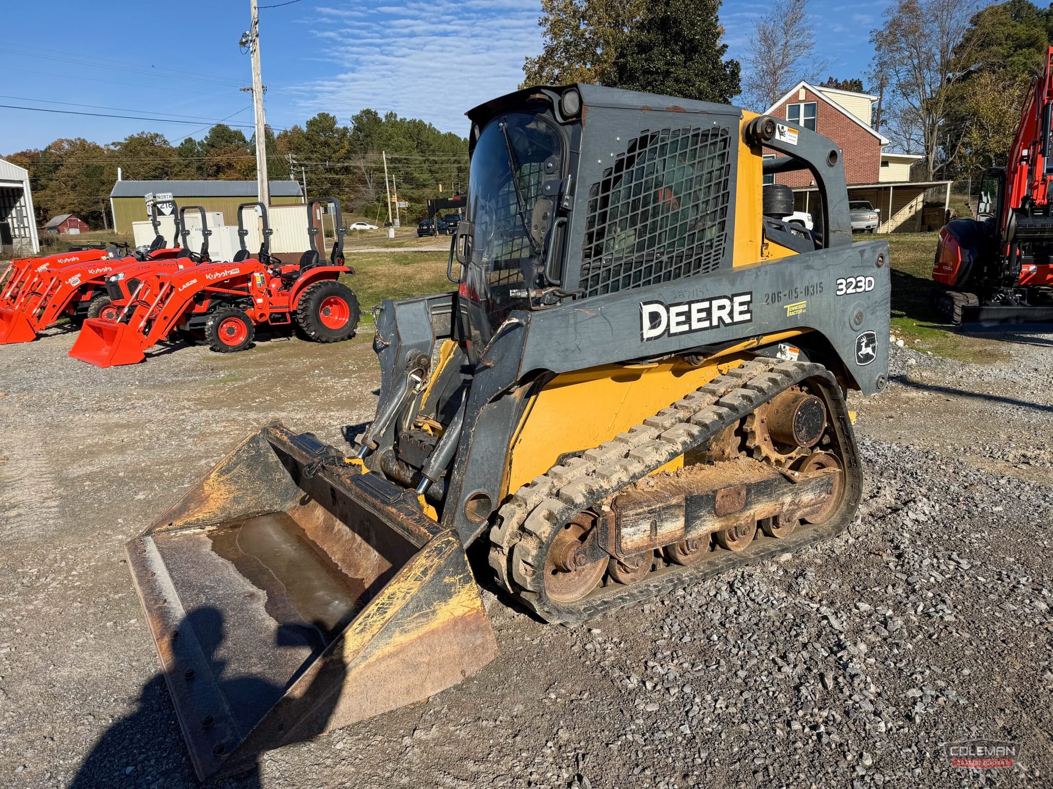 John Deere 323D Skid Steer