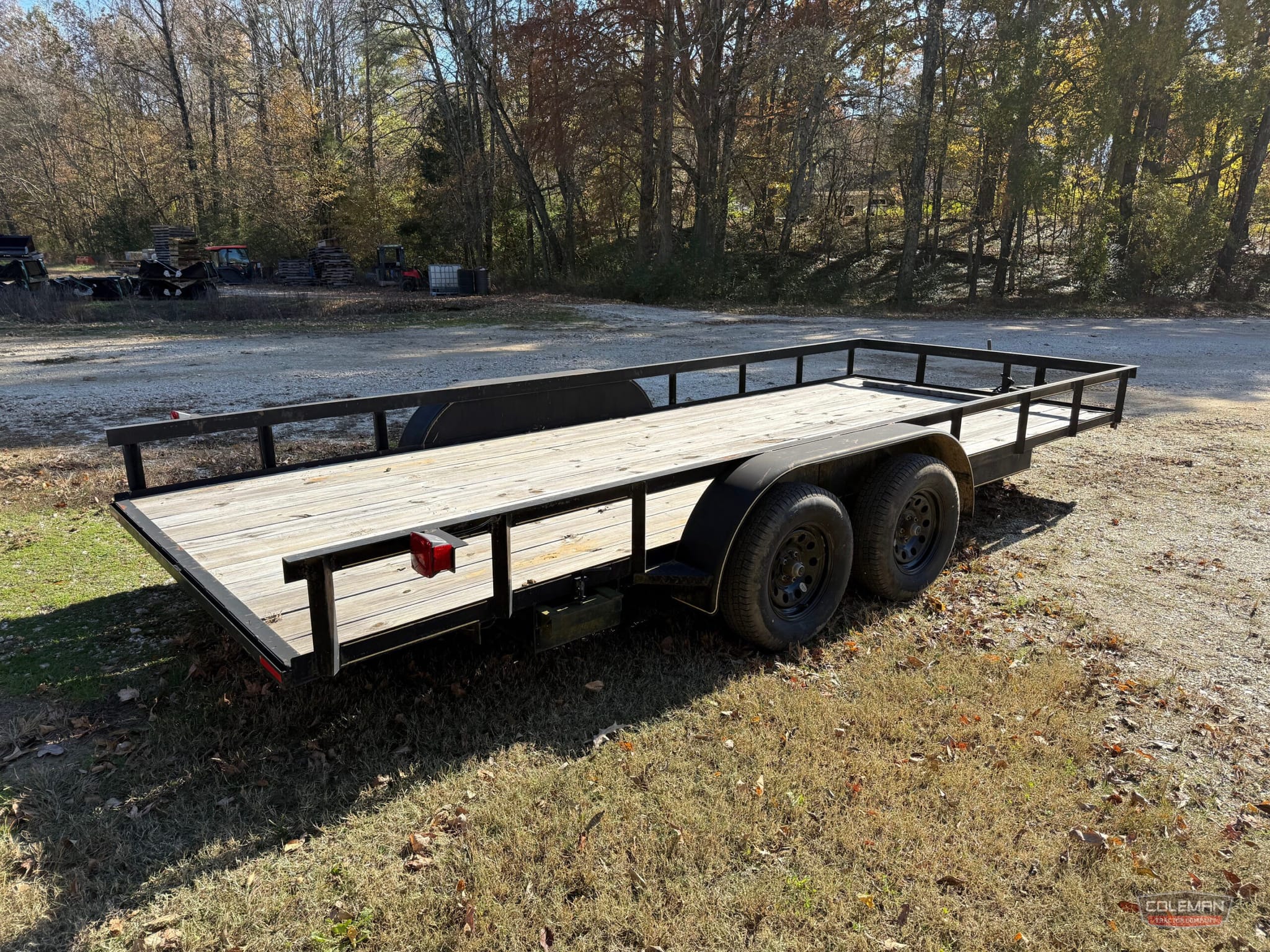 Big Ram 18′ Tandem Axle Trailer