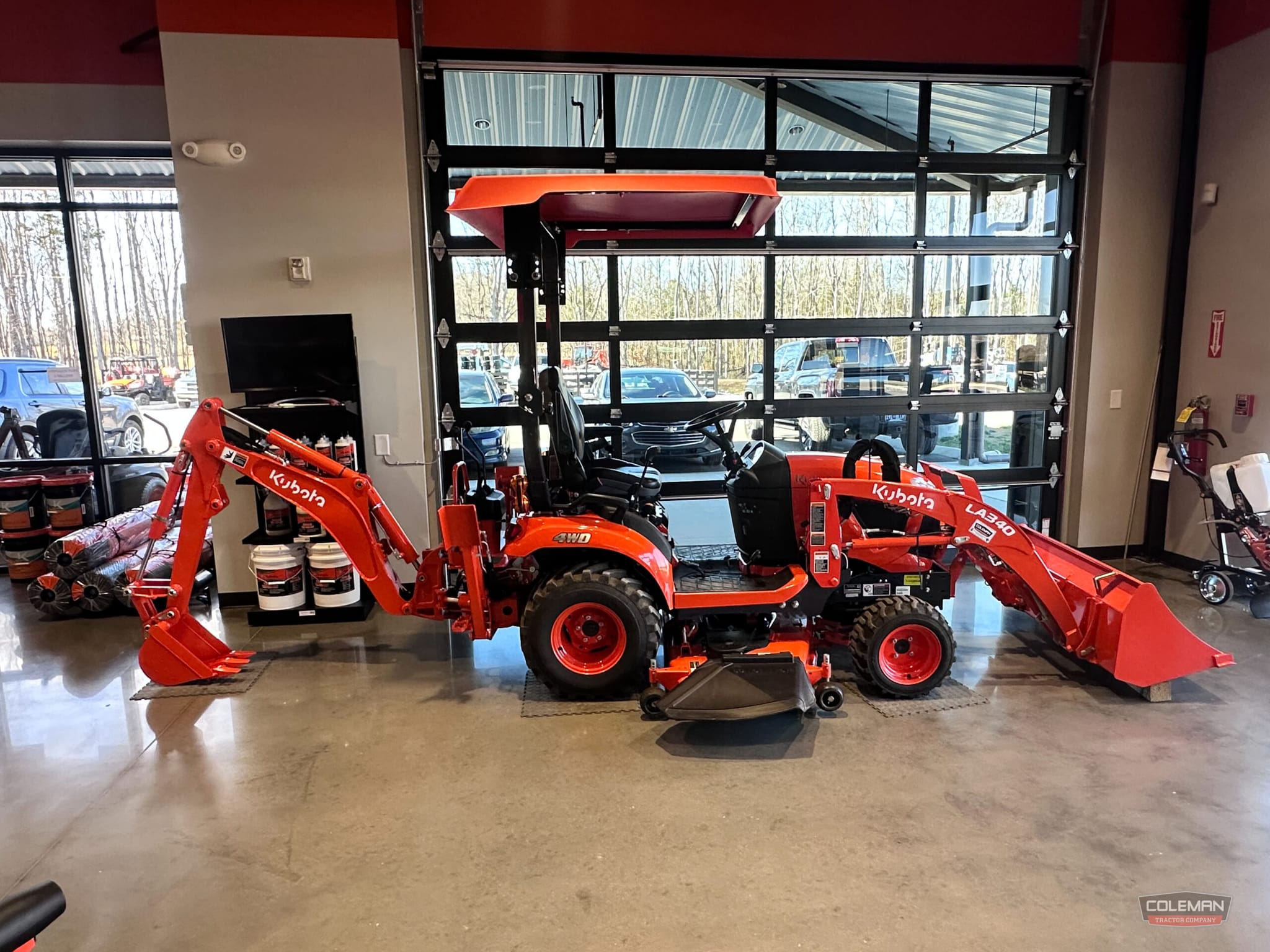 Kubota BX23S TLB Tractor Loader Backhoe