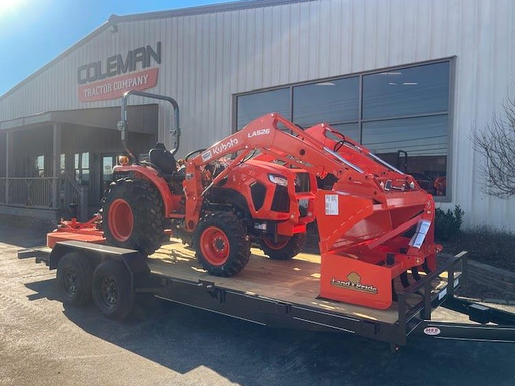 Kubota L2502DT Tractor Tow & Go Package