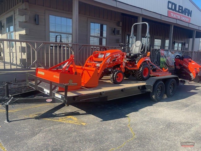 Kubota BX2380 Compact Tractor Tow and Go Package