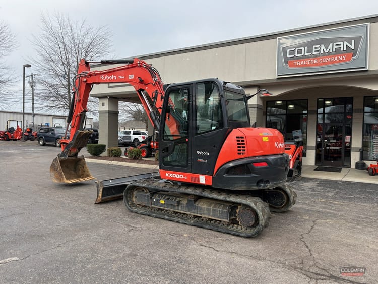 Kubota KX080-4S2R3A Mini Excavator