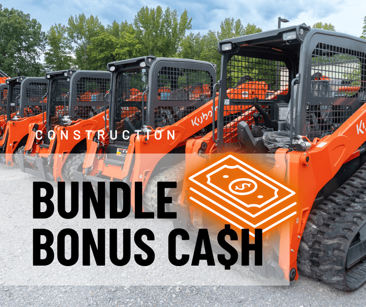 Dealer Special: Get up to $750 Off Your Construction Equipment Bundle