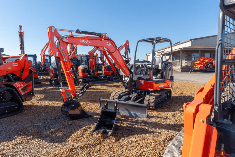 KX040-5 Mini Excavator Package Deal | Cash Price: $64,900 