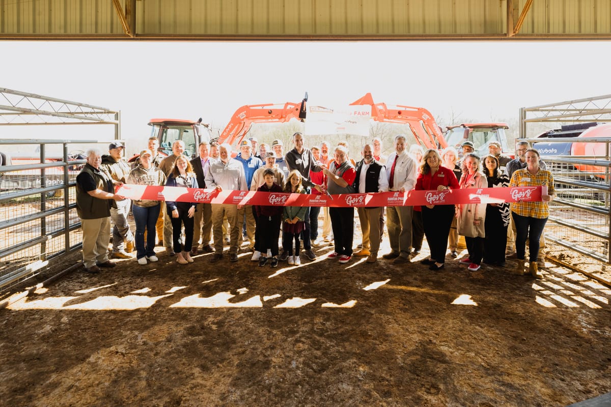 20250318-COLEMAN-RIBBON-CUTTING-RWA-0018 Austin Peay Farm and Environmental Education Center to be sponsored by Coleman Tractor and Kubota