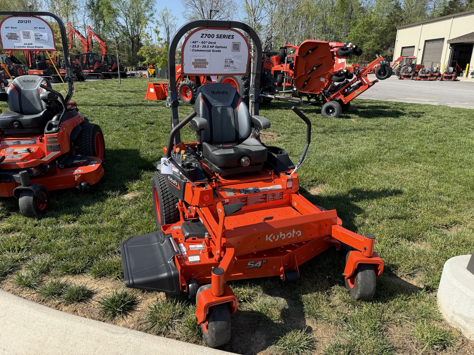 Summer Blowout Sale | Kubota Z724XKWNC-54 - Coleman Tractor